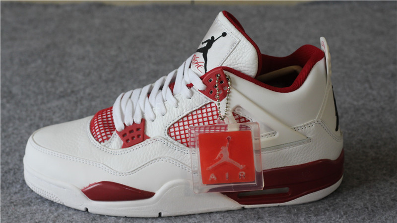 Air Jordan 4 Retro Low Alternate 89 White Red